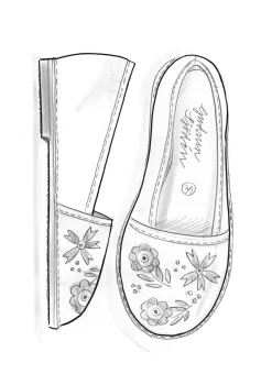 Gudrun Sjödén Ballerinas Aus Nappaleder* Schuhe|Blumenkleidung