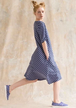 Gudrun Sjödén Basic-Streifenkleid Aus Bio-Baumwolle* Kleider|Kleider im Hippie-Stil