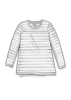 Gudrun Sjödén Basic-Streifenshirt Aus Bio-Baumwolle* Pullover & Shirts|Lieblinge aus früheren Kollektionen