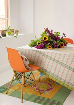 Gudrun Sjödén Bestickter Teppich Flowers Aus Bio-Baumwolle* Teppiche