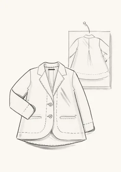 Gudrun Sjödén Blazer Margit Aus Leinen/Modal-Gewebe* Jacken & Mäntel|Leinenkleidung