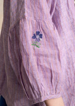 Gudrun Sjödén Bluse Aus Leinen* Blusen|Leinenkleidung