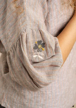 Gudrun Sjödén Bluse Aus Leinen* Blusen|Leinenkleidung