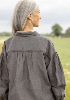 Gudrun Sjödén Bluse Dunes Aus Bio-Baumwolle/Leinen* Pullover & Shirts