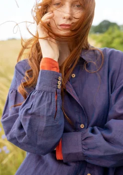 Gudrun Sjödén Bluse Dunes Aus Bio-Baumwolle/Leinen* Pullover & Shirts