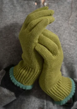 Gudrun Sjödén Fingerhandschuhe Aus Wolle/Bio-Baumwolle, Mit Touchfunktion* Accessoires|Lieblinge aus früheren Kollektionen