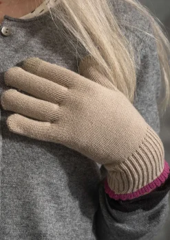 Gudrun Sjödén Fingerhandschuhe Aus Wolle/Bio-Baumwolle, Mit Touchfunktion* Accessoires|Lieblinge aus früheren Kollektionen