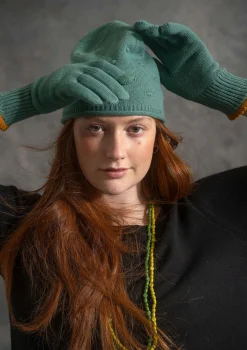 Gudrun Sjödén Fingerhandschuhe Aus Wolle/Bio-Baumwolle, Mit Touchfunktion* Accessoires|Lieblinge aus früheren Kollektionen