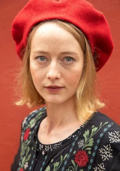 Gudrun Sjödén Gestrickte Baskenmütze Aus Gefilzter Bio-Wolle* Accessoires|Skandinavische Mode