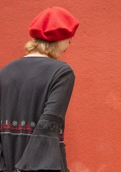 Gudrun Sjödén Gestrickte Baskenmütze Aus Gefilzter Bio-Wolle* Accessoires|Skandinavische Mode