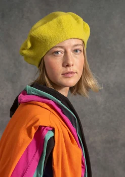 Gudrun Sjödén Gestrickte Baskenmütze Aus Gefilzter Bio-Wolle* Accessoires|Öko-Baumwolle