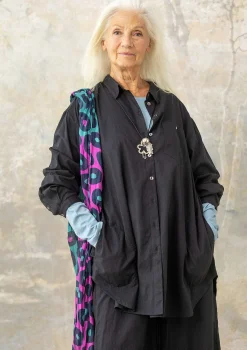 Gudrun Sjödén Hemdbluse Aus Bio-Baumwollgewebe* Pullover & Shirts|Öko-Baumwolle