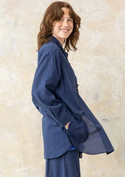 Gudrun Sjödén Hemdbluse Aus Bio-Baumwollgewebe* Pullover & Shirts|Öko-Baumwolle