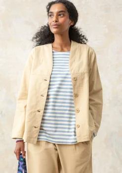 Gudrun Sjödén Jacke Aus Bio-Baumwollgewebe* Jacken & Mäntel|Öko-Baumwolle