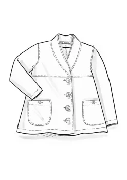 Gudrun Sjödén Jacke Aus Bio-Baumwollgewebe* Jacken & Mäntel|Öko-Baumwolle