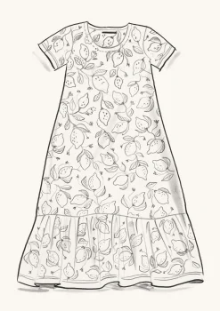 Gudrun Sjödén Jerseykleid Luisa Aus Bio-Baumwolle* Kleider|Öko-Baumwolle