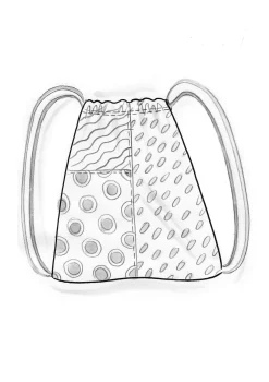 Gudrun Sjödén Jersey-Rucksack Singö Aus Bio-Baumwolle/Modal* Accessoires