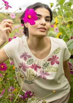Gudrun Sjödén Jerseyshirt Iris Aus Bio-Baumwolle* Pullover & Shirts|Öko-Baumwolle
