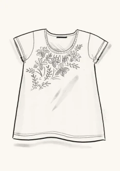 Gudrun Sjödén Jerseyshirt Iris Aus Bio-Baumwolle* Pullover & Shirts|Öko-Baumwolle