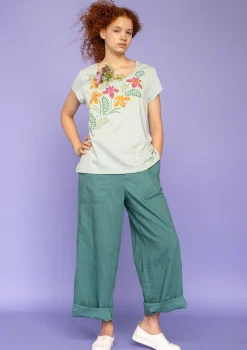 Gudrun Sjödén Jerseyshirt Iris Aus Bio-Baumwolle* Pullover & Shirts|Öko-Baumwolle