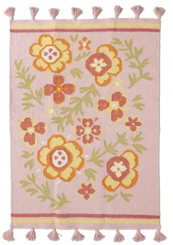 Gudrun Sjödén Kelim Petals Aus Bio-Baumwolle* Teppiche|Heimtextilien