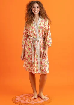Gudrun Sjödén Kimono Petals Aus Bio-Baumwolle* Wäsche & Loungewear|Strickjacken