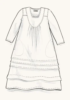 Gudrun Sjödén Kleid Aus Leinengewebe* Große Größen|Kleider