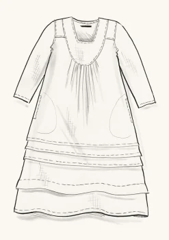 Gudrun Sjödén Kleid Aus Leinengewebe* Kleider|Leinenkleidung