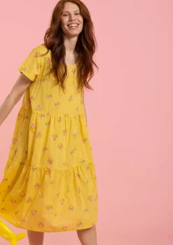 Gudrun Sjödén Kleid Fleur Aus Bio-Baumwollgewebe* Kleider|Öko-Baumwolle