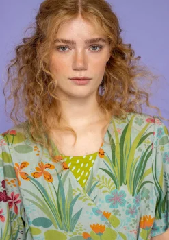 Gudrun Sjödén Kleid Iris Aus Bio-Baumwollgewebe* Kleider|Öko-Baumwolle