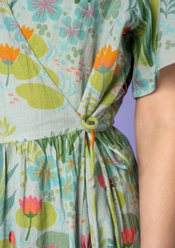 Gudrun Sjödén Kleid Iris Aus Bio-Baumwollgewebe* Kleider|Öko-Baumwolle