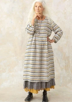 Gudrun Sjödén Kleid Lillian Aus Leinengewebe* Kleider|Leinenkleidung