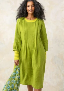 Gudrun Sjödén Kleid Lillian Aus Leinengewebe* Kleider|Leinenkleidung