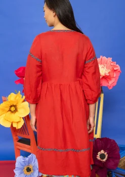 Gudrun Sjödén Kleid Margit Aus Leinen/Modal-Gewebe* Kleider|Leinenkleidung
