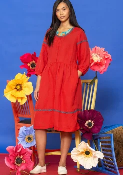 Gudrun Sjödén Kleid Margit Aus Leinen/Modal-Gewebe* Kleider|Leinenkleidung