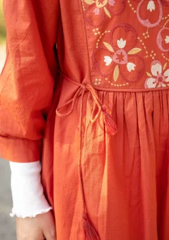 Gudrun Sjödén Kleid Sahara Aus Bio-Baumwollgewebe* Kleider|Öko-Baumwolle