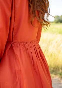 Gudrun Sjödén Kleid Sahara Aus Bio-Baumwollgewebe* Kleider|Öko-Baumwolle