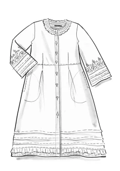 Gudrun Sjödén Kleid Tjärn Aus Bio-Baumwollgewebe* Kleider|Öko-Baumwolle