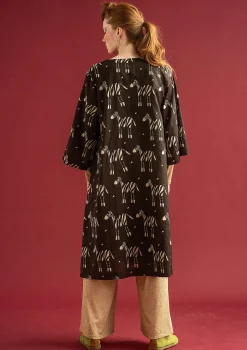 Gudrun Sjödén Kleid Zebra Aus Bio-Baumwolle* Kleider|Kleider im Hippie-Stil