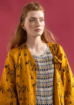 Gudrun Sjödén Kleid Zebra Aus Bio-Baumwolle* Kleider|Kleider im Hippie-Stil