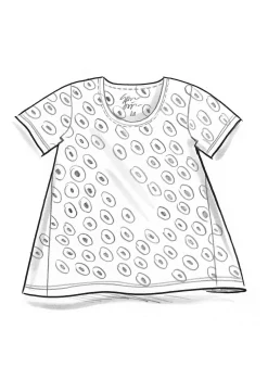 Gudrun Sjödén Kurzarmshirt Billie Aus Bio-Baumwolle/Modal* Pullover & Shirts|Öko-Baumwolle