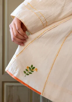 Gudrun Sjödén Künstlerbluse Shimla Aus Bio-Baumwolle/Leinen* Blusen|UNIQUM