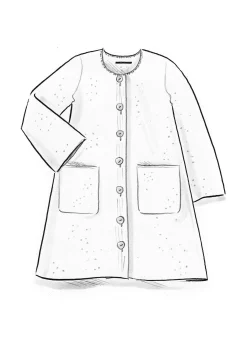 Gudrun Sjödén Langstrickjacke Aus Gefilzter Bio-Wolle* Strickjacken|Öko-Baumwolle
