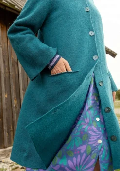Gudrun Sjödén Langstrickjacke Aus Gefilzter Bio-Wolle* Strickjacken|Öko-Baumwolle