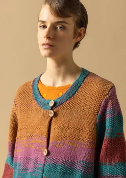 Gudrun Sjödén Langstrickjacke Ella Aus Wolle/Bio-Baumwolle* Strickjacken|Öko-Baumwolle