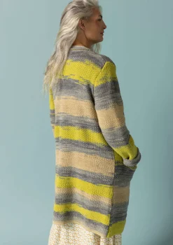 Gudrun Sjödén Langstrickjacke Ella Aus Wolle/Bio-Baumwolle* Strickjacken|Öko-Baumwolle