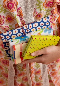 Gudrun Sjödén Notizbuch Kavya Aus Papier Mit Stoffbezogenem Einband* Dekoration & Accessoires|Bücher