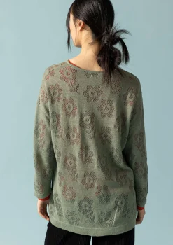 Gudrun Sjödén Pointelle-Pullover Aus Leinen/Recycling-Leinen* Pullover & Shirts|Leinenkleidung
