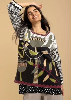 Gudrun Sjödén Pullover Birdie Aus Bio-/Recycling-Baumwolle* Pullover & Shirts|Öko-Baumwolle