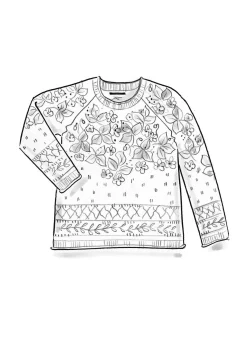 Gudrun Sjödén Pullover Blåsippa Aus Bio-/Recycling-Baumwolle* Pullover & Shirts|Öko-Baumwolle